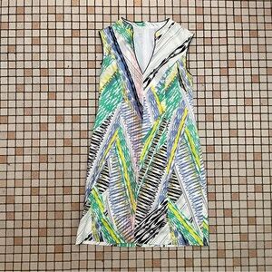 Shoshanna Multicolor Sleeveless Dress